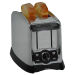 HAMILTON BEACH TOSTADORA CROMADA 2 REBANADAS