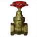 Llave de paso 3/4 pulgadas. bronce 