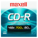 CDR-80 Slim 5mm 48X 80Min Disco Virgen Maxell