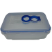 Caja de preservación rectangular con agujero de aire